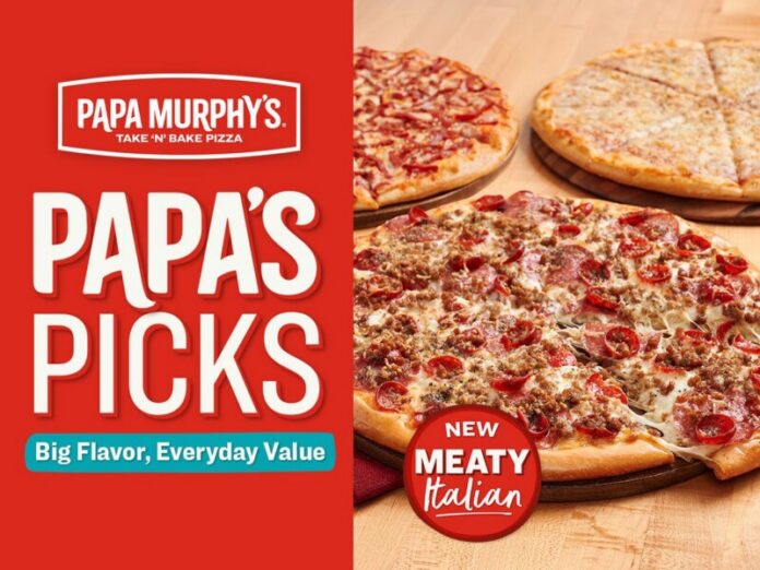 Papa Murphy's, Meaty Italian Pizza, Papa's Picks, limited-time pizza, take and bake pizza