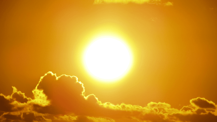 sun stock photo