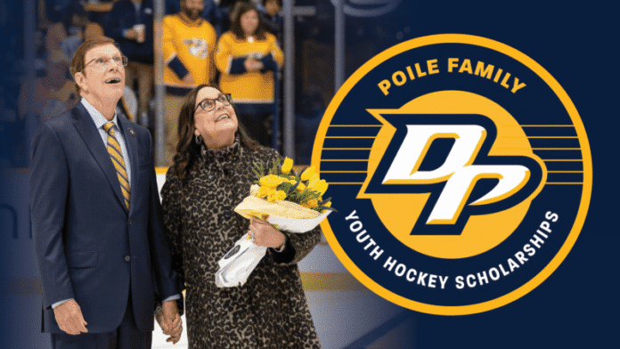 David and Elizabeth Poile Launch Poile Family Youth Hockey Scholarships