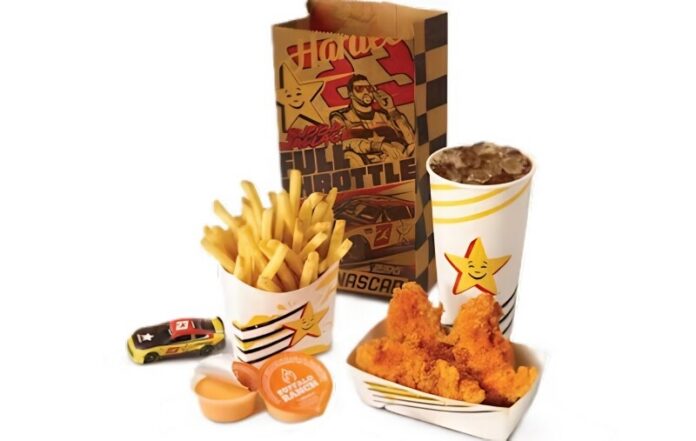 Hardee's Bubba Wallace meal