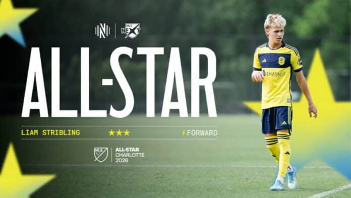 Nashville SC’s U16 Academy forward Liam Stribling named to MLS NEXT All-Star Team Nashville SC's U16 Academy forward Liam Stribling named to MLS NEXT All-Star Team