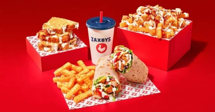 Zaxbys Chicken Bacon Ranch Lineup