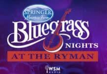 Bluegrass Nights at Ryman Auditorium Kick Off June 16