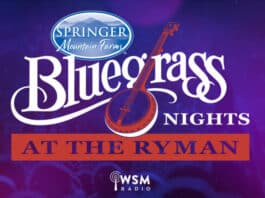 Bluegrass Nights at Ryman Auditorium Kick Off June 16