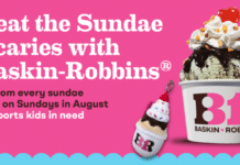 Baskin-Robbins Turns Sundae Scaries Into Charity This August Baskin-Robbins Turns Sundae Scaries Into Charity This August