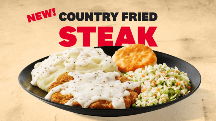 Country Fried Steak Meal for $4.99