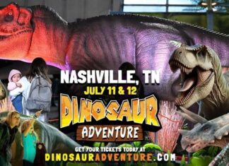Dinosaur Adventure Heads to Nashville