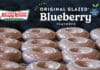 Krispy Kreme Drops Blueberry Glazed Doughnut for Four Days Only Krispy Kreme blueberry glazed