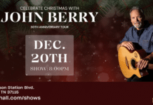 John Berry Brings 30th Annual Christmas Tour to Harken Hall