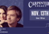 Carpenters Tribute Show to Perform at Harken Hall Oct. 16