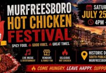 Turn Up the Heat at the 5th Annual Murfreesboro Hot Chicken Festival Murfreesboro-Hot-Chicken-Festival