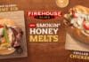 Firehouse Subs Launches Two New Smokin’ Honey Melts Firehouse Subs® is growing its Melts lineup with the new Smokin' Honey Chicken Melt and Smokin' Honey Steak Melt, featuring an all-new honey chipotle sauce, melty provolone, caramelized onions and bell peppers on a toasted signature roll, launching nationwide Monday, July 6, 2026.