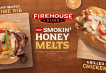 Firehouse Subs Launches Two New Smokin’ Honey Melts Firehouse Subs® is growing its Melts lineup with the new Smokin' Honey Chicken Melt and Smokin' Honey Steak Melt, featuring an all-new honey chipotle sauce, melty provolone, caramelized onions and bell peppers on a toasted signature roll, launching nationwide Monday, July 6, 2026.