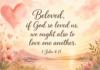 Daily Devotional: Embracing Love for One Another Devotional image for 1 John 4:11