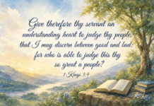 Daily Devotional: Seeking a Heart of Wisdom Devotional image for 1 Kings 3:9