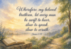 Daily Devotional: The Wisdom of Listening Devotional image for James 1:19