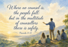 Daily Devotional: The Power of Wise Counsel Devotional image for Proverbs 11:14