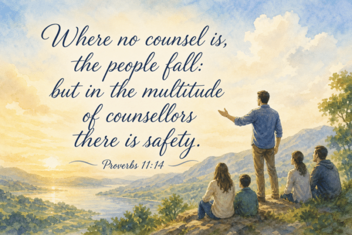 Devotional image for Proverbs 11:14