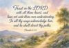 Daily Devotional: Embracing Trust in Faith Devotional image for Proverbs 3:5-6