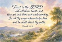 Daily Devotional: Embracing Trust in Faith Devotional image for Proverbs 3:5-6