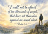 Daily Devotional: Finding Courage in the Face of Fear Devotional image for Psalm 3:6
