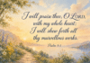 Daily Devotional: Embracing a Heart of Gratitude Devotional image for Psalm 9:1