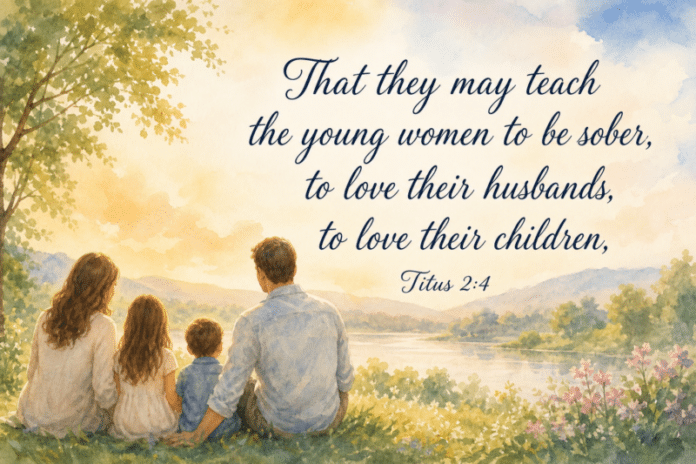 Devotional image for Titus 2:4