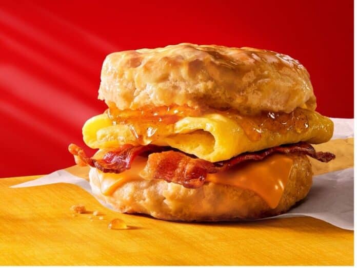 honey brown biscuit mcdonalds Honey Brown Butter BEC Biscuit