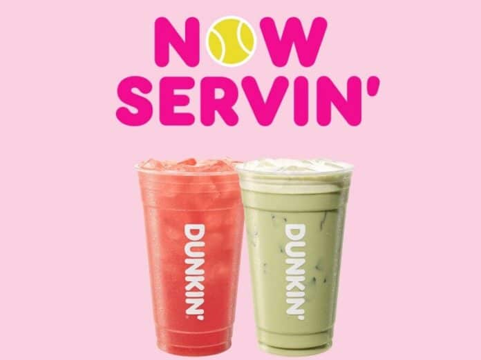 Dunkin’® Celebrates Tennis Season with New Sips, Collectibles and Exclusive Merchandise