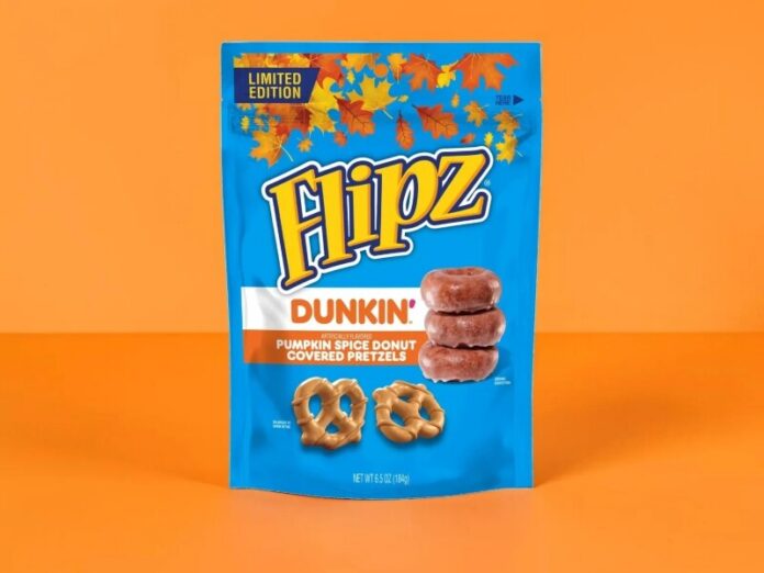 Flipz-Dunkin-Pumkin-Spice-Dount-Flavored-Covered-Pretzels16 Flipz Pumpkin Spice Donut Pretzels