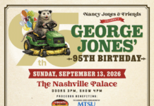 Celebrate George Jones’ Birthday at Nashville Palace