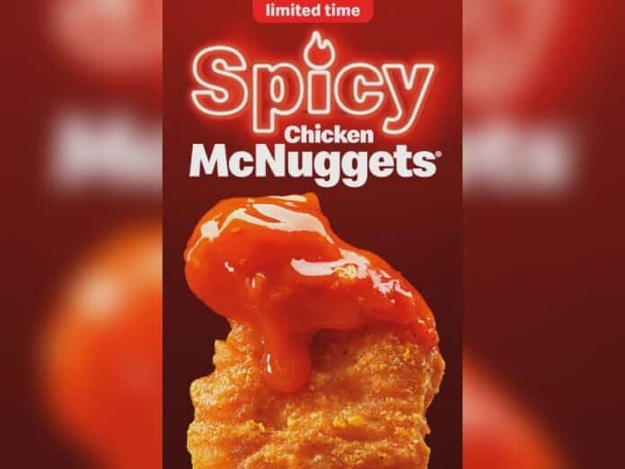 Spicy McNuggets Hero Image Spicy Chicken McNuggets