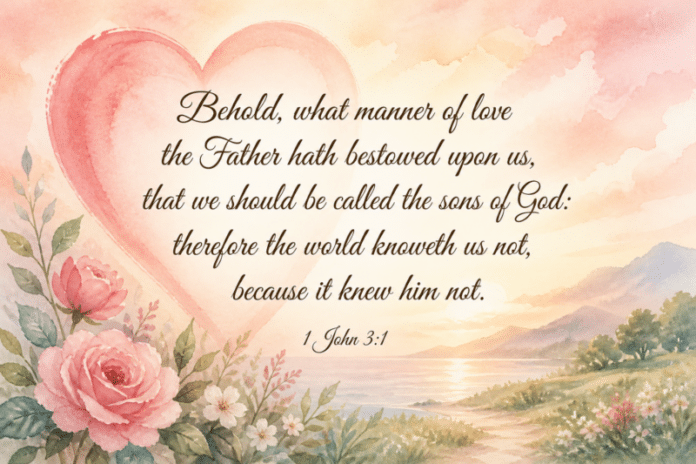 Devotional image for 1 John 3:1