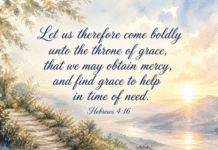 Daily Devotional: Approaching the Throne of Grace Devotional image for Hebrews 4:16
