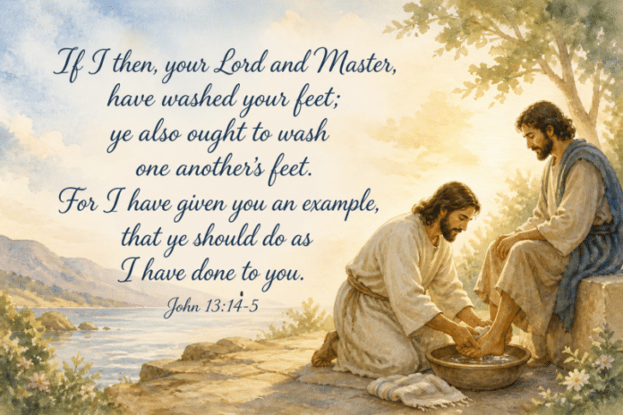 bible-verse-john-1314-15-2026-08-22 Devotional image for John 13:14-15