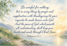 Daily Devotional: Finding Peace Through Prayer Devotional image for Philippians 4:6-7