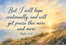 Daily Devotional: Embracing Hope in Every Moment Devotional image for Psalm 71:14