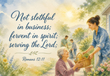Daily Devotional: Serving with Passion and Purpose Devotional image for Romans 12:11
