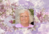 OBITUARY: Mary Earlene Sebastian