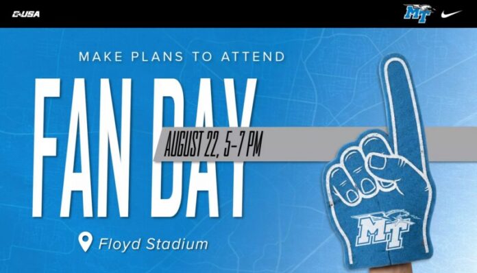 MTSU Fan day