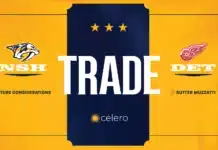 Predators Trade Sutter Muzzatti to Detroit for Future Considerations Predators Trade Sutter Muzzatti to Detroit for Future Considerations