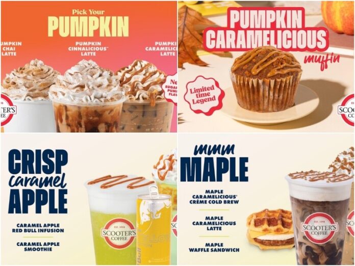 scooters fall coffee menu Scooter's Coffee Fall 2026 Menu Arrives August 13