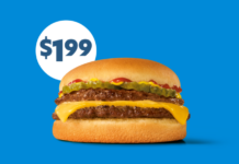 Sonic Offers $1.99 Jr. Double Cheeseburgers for National Cheeseburger Day National Cheeseburger Day