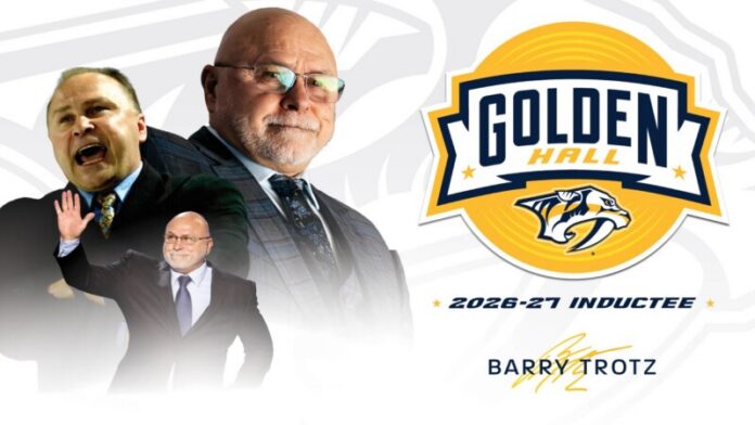 Barry Trotz to Become Sixth Preds Golden Hall Member Barry Trotz to Become Sixth Preds Golden Hall Member