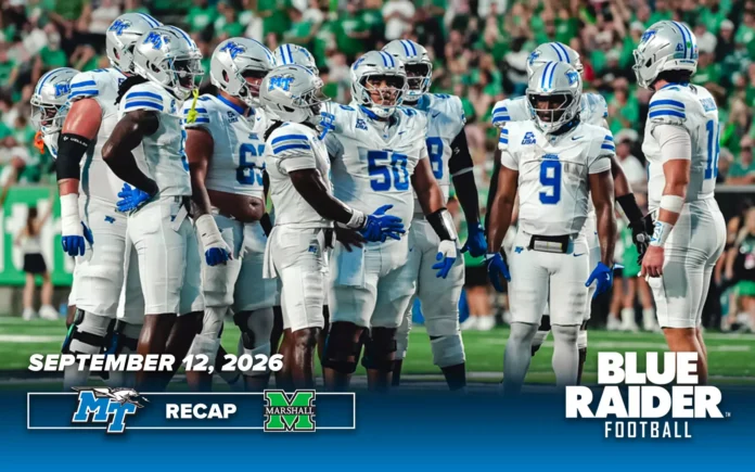 Photo Credit MTSU Athletic Communications