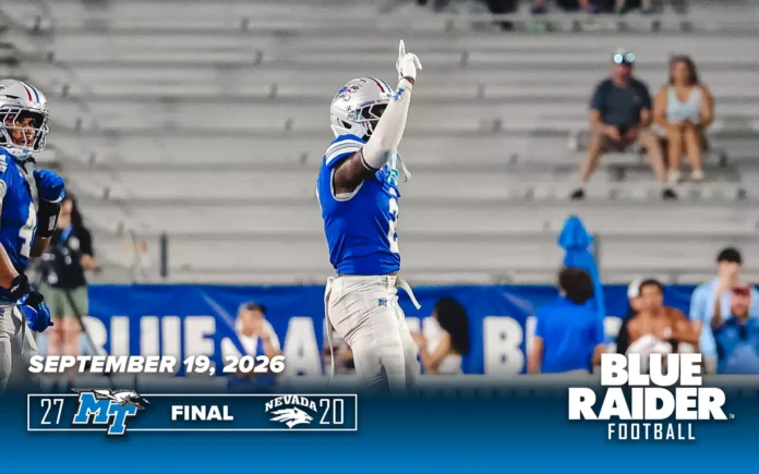 Photo Credit MTSU Athletic Communications