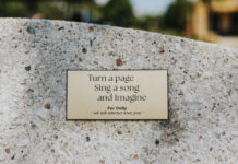 Centennial Park Dedicates Bench to Dolly Parton Dolly Parton Bench at Centennial Park