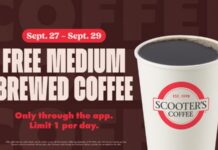 Scooter’s Coffee Offers Free Coffee for National Coffee Day Scooter’s Coffee® Celebrates National Coffee Day