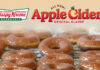 Krispy Kreme Debuts Apple Cider Doughnut for Football Season KRISPY KREME® Sweetens Season with NEW Apple Cider Original Glazed® Doughnut
