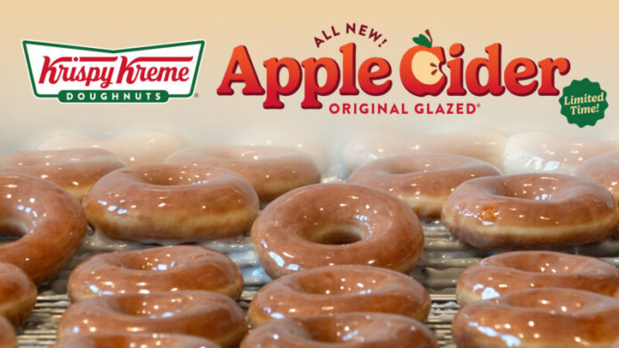 KKD_x_Apple_Cider_Media_Image KRISPY KREME® Sweetens Season with NEW Apple Cider Original Glazed® Doughnut